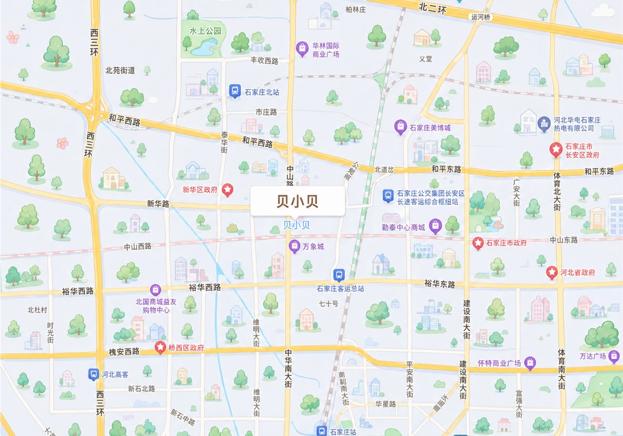 贝小贝公司地图位置